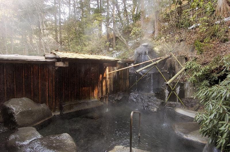 Senjukaku Hotel Яманучи Екстериор снимка