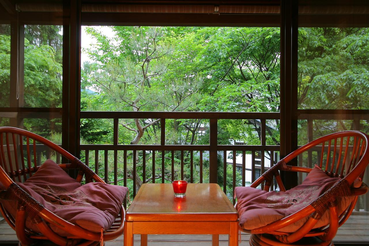 Senjukaku Hotel Яманучи Екстериор снимка